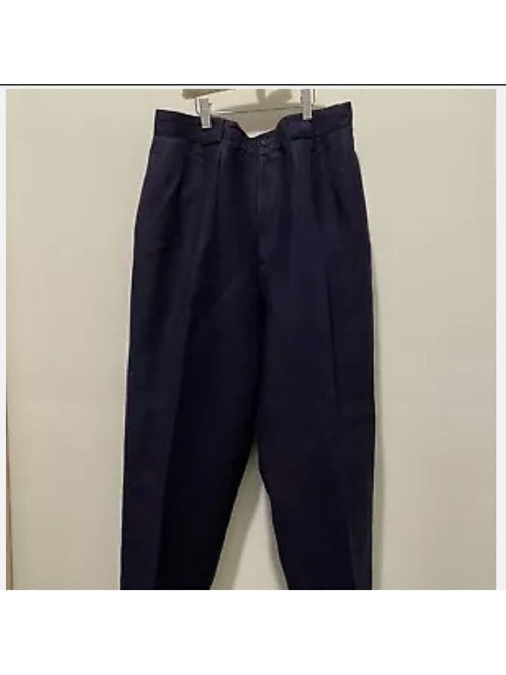 Collectible Gold Giorgio Sant Angelo Linen Rayon Blend Black Pants Women Size 12